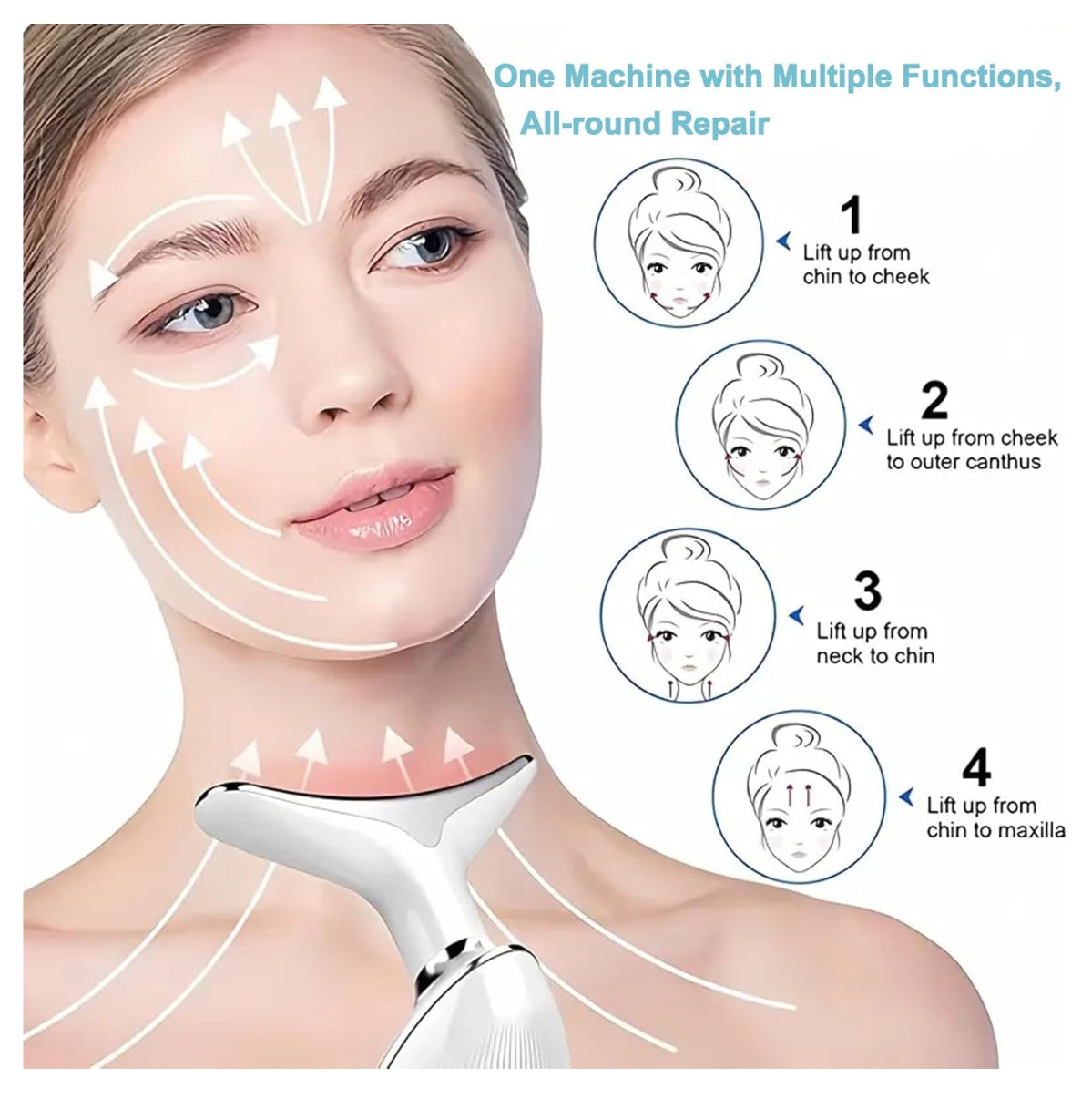 Masajeador Facial Electrico De Papada