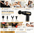 Pistola Masajeadora 4 en 1